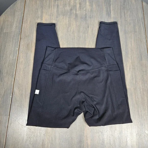 Vuori Womens L AllTheForm Pocket Leggings High Rise Yoga Athleisure Black Bliss - Picture 3 of 7